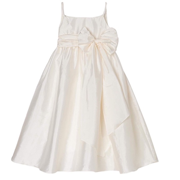 Us Angels Other - Us Angels Big Girls Taffeta Empire Dress With Sash